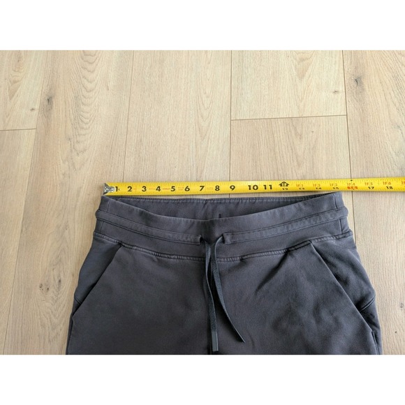 Lululemon Ready To Fleece Pants Womens Size 10 Black Joggers W5CZ9S 28" - Picture 2 of 12